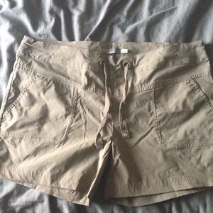 Prana green hiking shorts